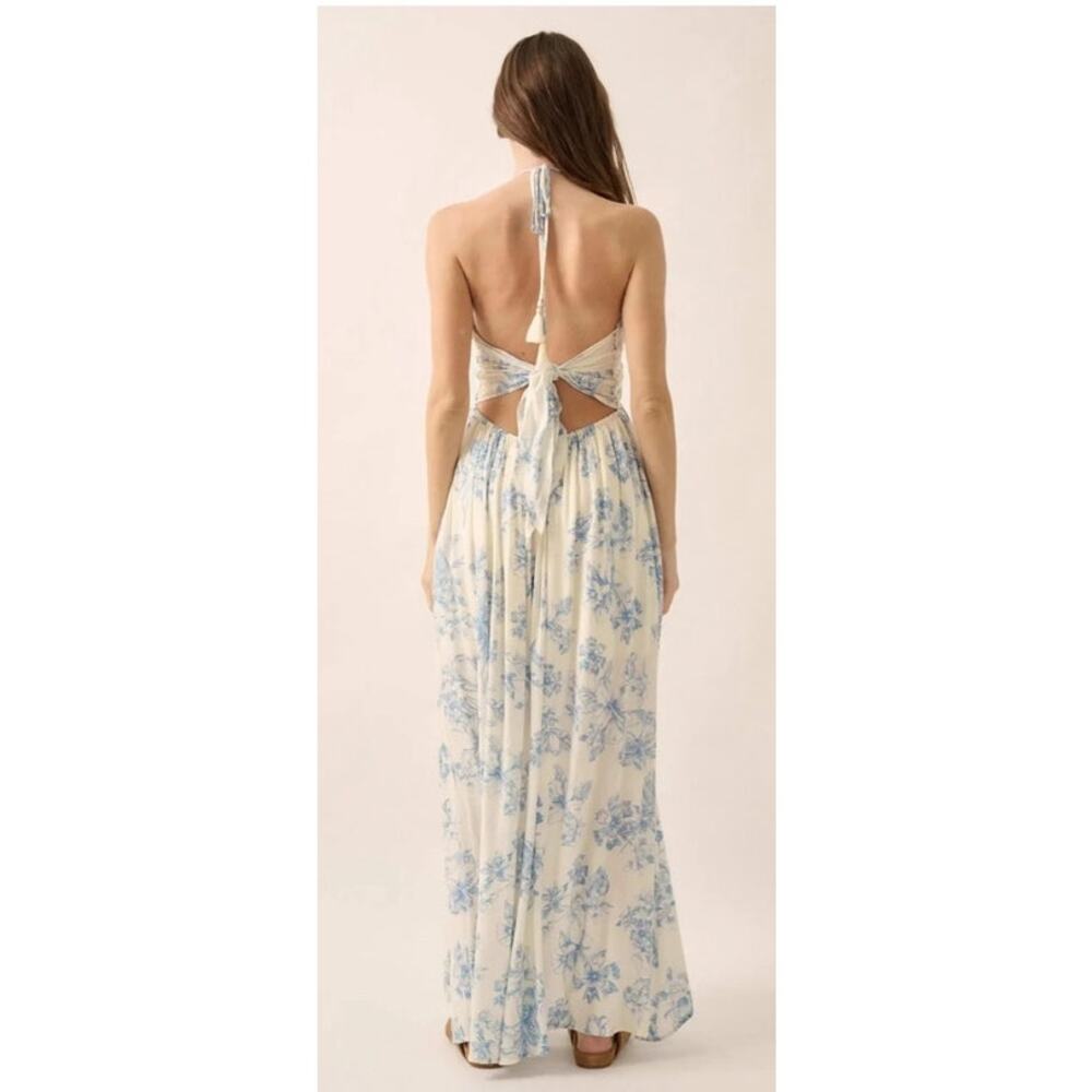 Promesa Everlasting Beauty Crepe Maxi Dress, Romantic Cottagecore - Picture 2 of 9